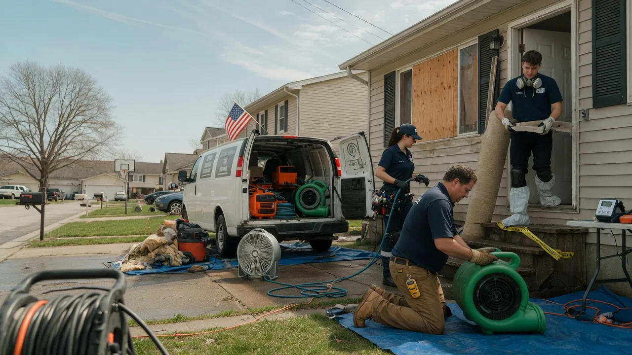 Water Damage Restoration in Franklin, KS near me